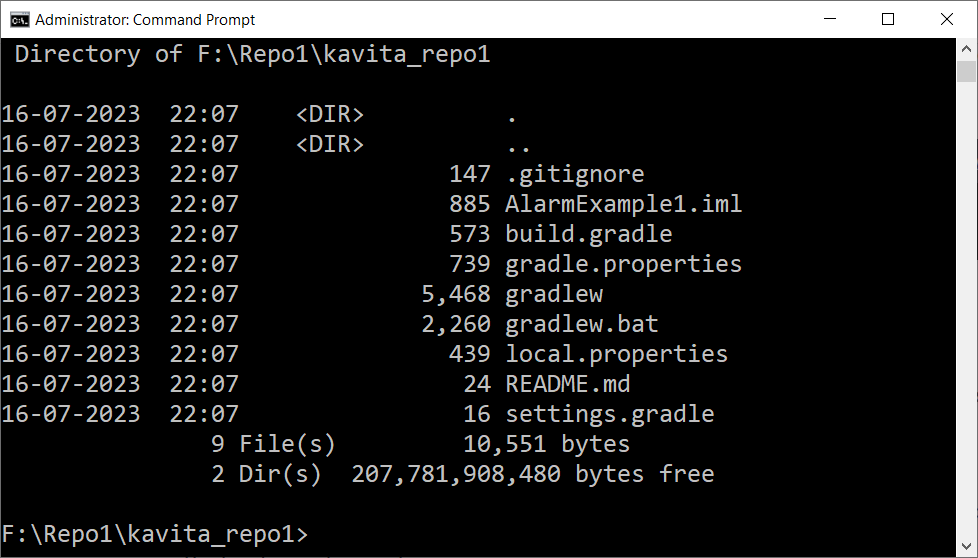 Structure of Git Repositories