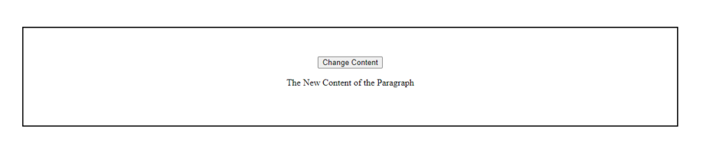 Changing the Content
