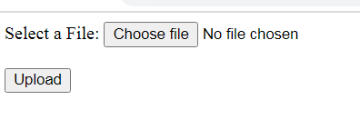HTML Form for Uploading Files in PHP