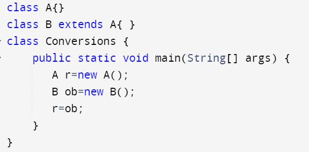 Demonstrating Type Casting and Type Conversion in Java
