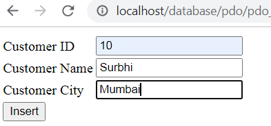 Inserting Record with Same Customer ID