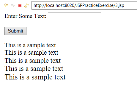 Text in Different Font Sizes