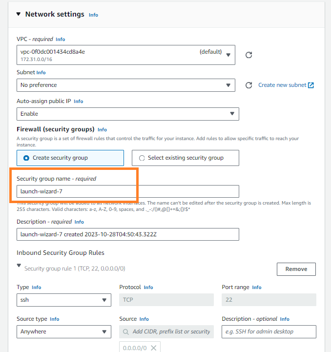 Security Groups in AWS